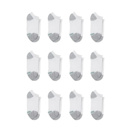 Cushion No Show Socks, 12 Pairs (Little Boys & Big Boys)