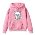 thumbnail image 3 of Sudadera con capucha de animales para niños y niñas, sudadera con capucha de gato kawaii, sudadera con bolsillo de invierno, abrigo de moda para bebés, ropa informal Harajuku, 3 of 4