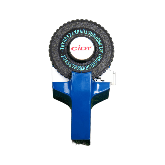 FACEGA Label Maker 3D Printed Unique Appearance Label Maker for Machine with Tape Color Coded Label Option Label Maker for Machine Blue