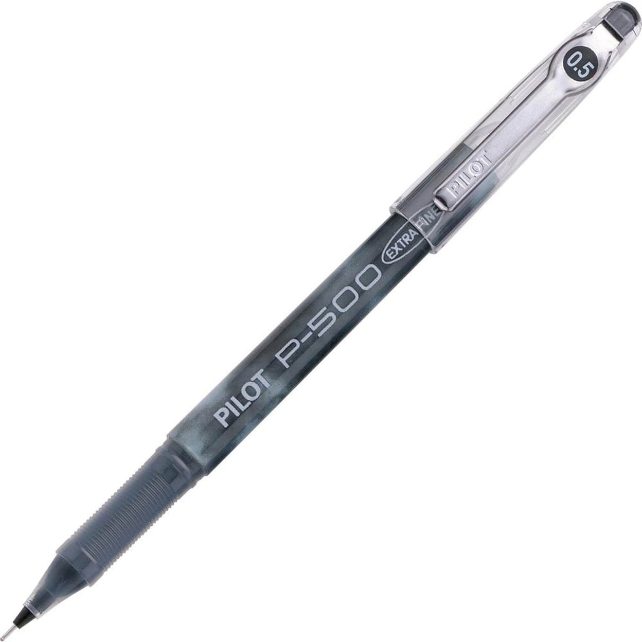 Pilot Precise P-700 Fine Capped Gel Roller Pens - 0.7 Mm Black Ink