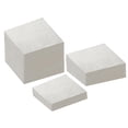 thumbnail image 1 of Servilletas de cóctel BEFORYOU de 2 capas, 200 unidades, 10 x 10 cm, desechables, color blanco, 1 of 1