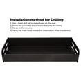 thumbnail image 4 of Space Aluminum Floating Shelf with Strong Load Capacity, Wall Mounted Decorative Storage Shelf for Kitchen Bathroom Living Room Bedroom, 4 of 8