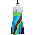 thumbnail image 5 of Women's Multicolor Spaghetti Strap Mini Dress, 5 of 9