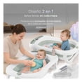 thumbnail image 2 of Bañera para Bebé con Termómetro Esquimal, Tina de Baño Plegable con Asiento Antideslizante Verde, 2 of 7
