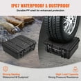 thumbnail image 3 of KFFKFF Sturdy Handgun Containers with Customizable Interior, Resistant to Water & Dust, Secure Storage for 6 Handguns, Dimensions 19.3×17.1×8.3 in, Lockable Handgun Container, Black, 3 of 9