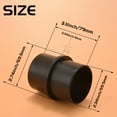 thumbnail image 6 of 2X 60mm Car Heater Duct Joiner Pipe Air Parking Heater Hose Line Connector for (Long 79mm), 6 of 8