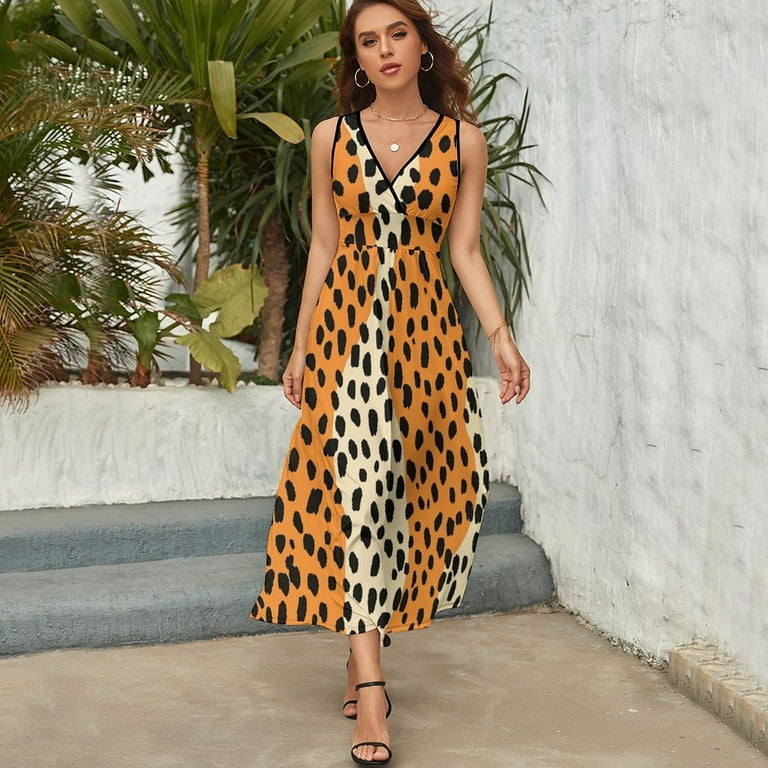 open lace back dress Party Animal Ruched Side Mini Dress Leopard Print Orange– Selfie Leslie main image 0