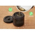 thumbnail image 2 of Fox Run 48764 Ceramic Grease Container 4-Cup Black, 2 of 8