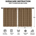 thumbnail image 2 of Leopard Print 42x54in(106x137cm) Curtains 2 Panels for Kids Bedroom, Window Drapes for Kids Boys Girls Bedroom Curtains Designed To Spark Joy and Creativity, 2 of 5