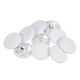 thumbnail image 1 of Botones de costura Unique Bargains 10uds 36L Tela Paño Cubierto 23mm Redondo Metal Blanco, 1 of 5
