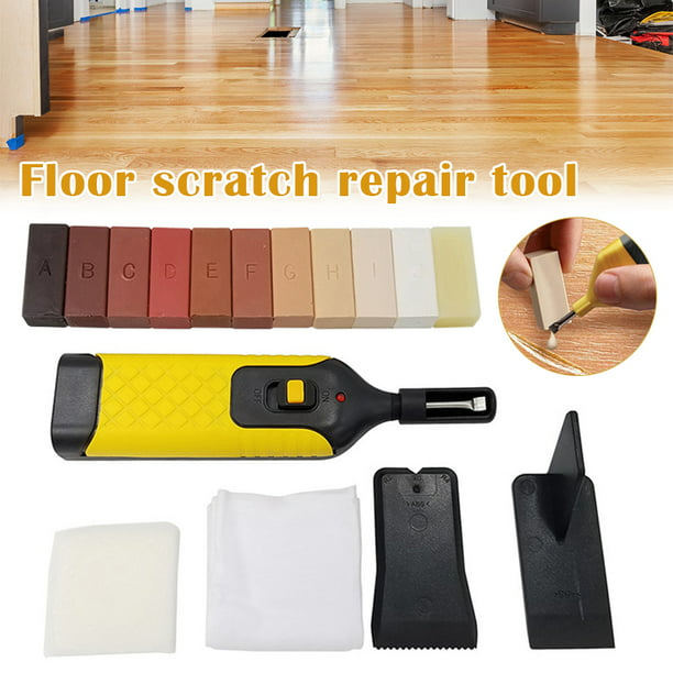 køber Orientalsk Numerisk Laminate Floor Repair Kit 11 Color Wax Blocks for Repair Damaged Laminated  Flooring Kitchen Worktops Cabinet New - Walmart.com