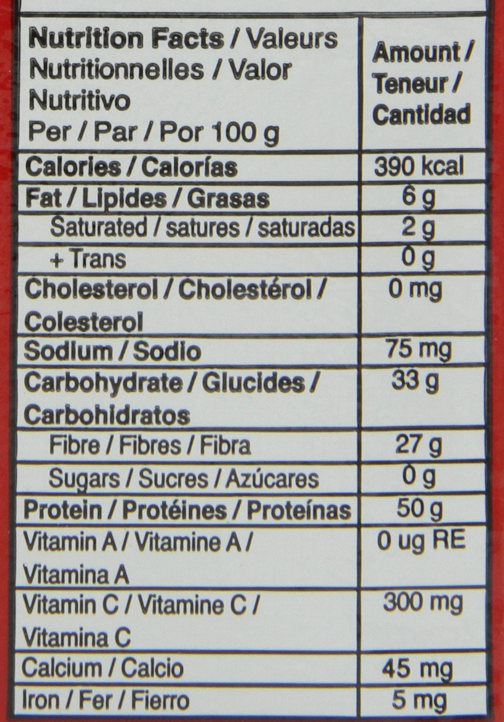 SAF Instant Yeast - Red 16oz Vacuum Pk Bag