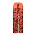 thumbnail image 5 of WILLBEST Pantalones Casuales elegantes para Mujer, de Cintura Alta, con Estampado de Halloween, con Cordones, para Uso Diario y Relajación. Extra Grande, 5 of 5