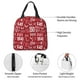 thumbnail image 4 of Easygdp Ho Funny Christmas Bolsa Térmica Premium - Tela Oxford Impermeable, Gran Capacidad, Bolsillo Frontal, Unisex para Trabajo, Escuela, Actividades al Aire Libre y Picnics, 4 of 8