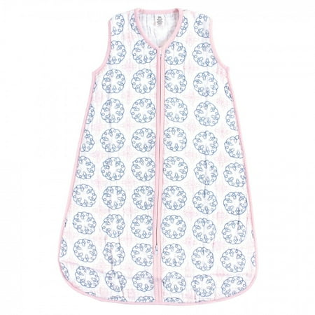 Yoga Sprout Baby Girl Sleeveless Muslin Cotton Sleeping Bag, Sack, Blanket, Whimsical, 6-12 Months
