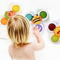 thumbnail image 3 of Juguetes giratorios de ventosa Montessori para bebé, giroscopio educativo para la yema del dedo, sonajero giratorio, campana, juguetes de baño para niños pequeños, regalo infantil, 3 of 4