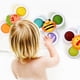 thumbnail image 3 of Juguetes giratorios de ventosa Montessori para bebé, giroscopio educativo para la yema del dedo, sonajero giratorio, campana, juguetes de baño para niños pequeños, regalo infantil, 3 of 4