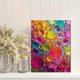 thumbnail image 2 of Qisvanset Maine Coon Cat Daisy Field Canvas Print 12x16 Inch Bar Den Art, 2 of 8