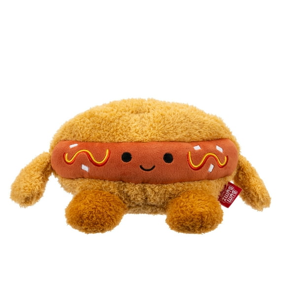 BumBumz 7.5-inch Plush - Hot Dog Henry Collectible Stuffed Toy - SnackBumz Series
