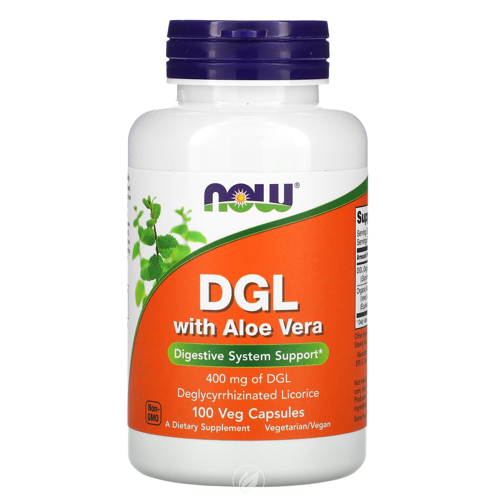 (3 Pack) NOW DGL WITH ALOE VERA 100 VCAPS