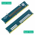 thumbnail image 2 of Tarjeta Adaptadora de Memoria RAM DDR5 para Computadora PortáTil A SO DDR5 U-DIMM para Escritorio, Comprobador de Memoria Convertidor de SO DDR5 A DDR5 U-DIMM, 2 of 5