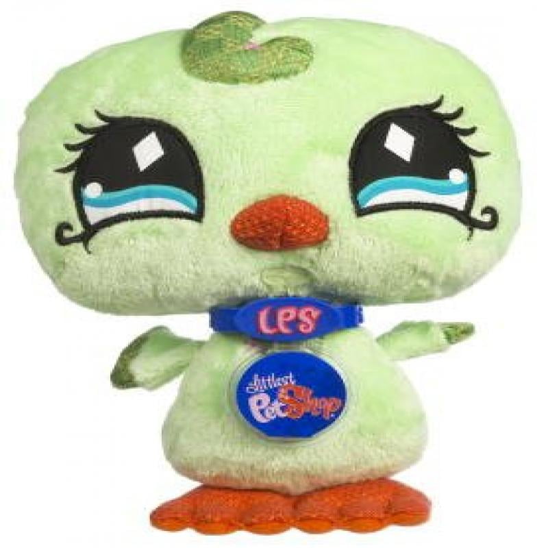 Littlest Pet Shop VIP Virtual Interactive Pet Plush Figure Green Bird
