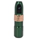 thumbnail image 4 of Kit de pluma de tatuaje inalámbrica 2 en 1 de 1200 mAh, fuente de alimentación rotativa OLED profesional para tatuajes con cabezal de repuesto RAC, color verde, 4 of 14