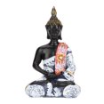 thumbnail image 1 of Estatua de Buda Zen del sudeste asiático Decoración Festival Celebración Artesanía de resina para el hogar (azul), 1 of 5