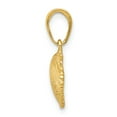thumbnail image 2 of 14K Yellow Gold Charm Pendant 17 mm 10 Scallop Shell, 2 of 4