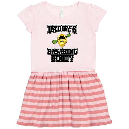

Inktastic Kayak Gifts Daddy Kayaking Buddy Gift Toddler Girl Dress