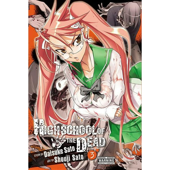 Highschool of the Dead Highschool of the Dead, Vol. 3, Book 3, (Paperback)