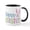 White/Black Inside, variant on CafePress - Happy Easter Mug - 11 oz Ceramic Mug - Novelty Coffee Tea Cup