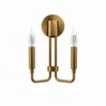 thumbnail image 5 of Modway Rekindle 2-Light Iron Metal Wall Sconce in Satin Brass, 5 of 7