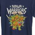 thumbnail image 3 of Teenage Mutant Ninja Turtles - Ninja Warriors - Women's Short Sleeve Graphic T-Shirt, 3 of 5
