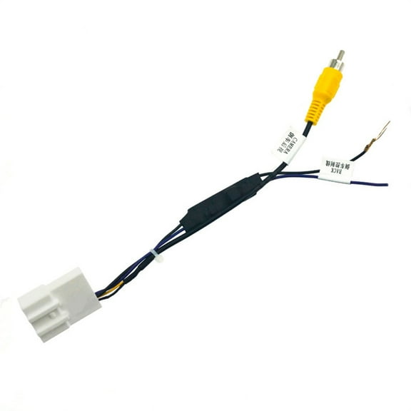 1pc 16P Car Reverse Camera Output Video Adapter Wiring Cable For Toyota Factory