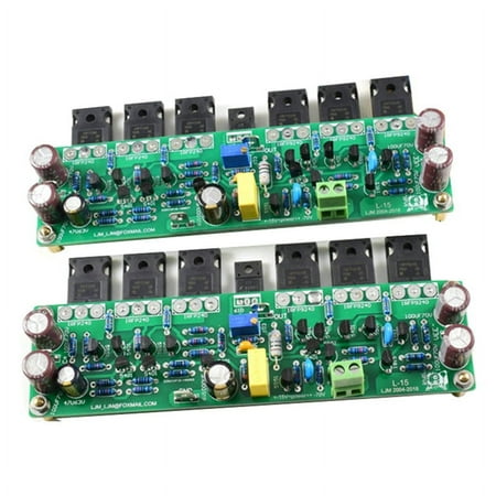 

2Pcs L15 FET Power Amplifier 2 Channels 3 Pairs(A)