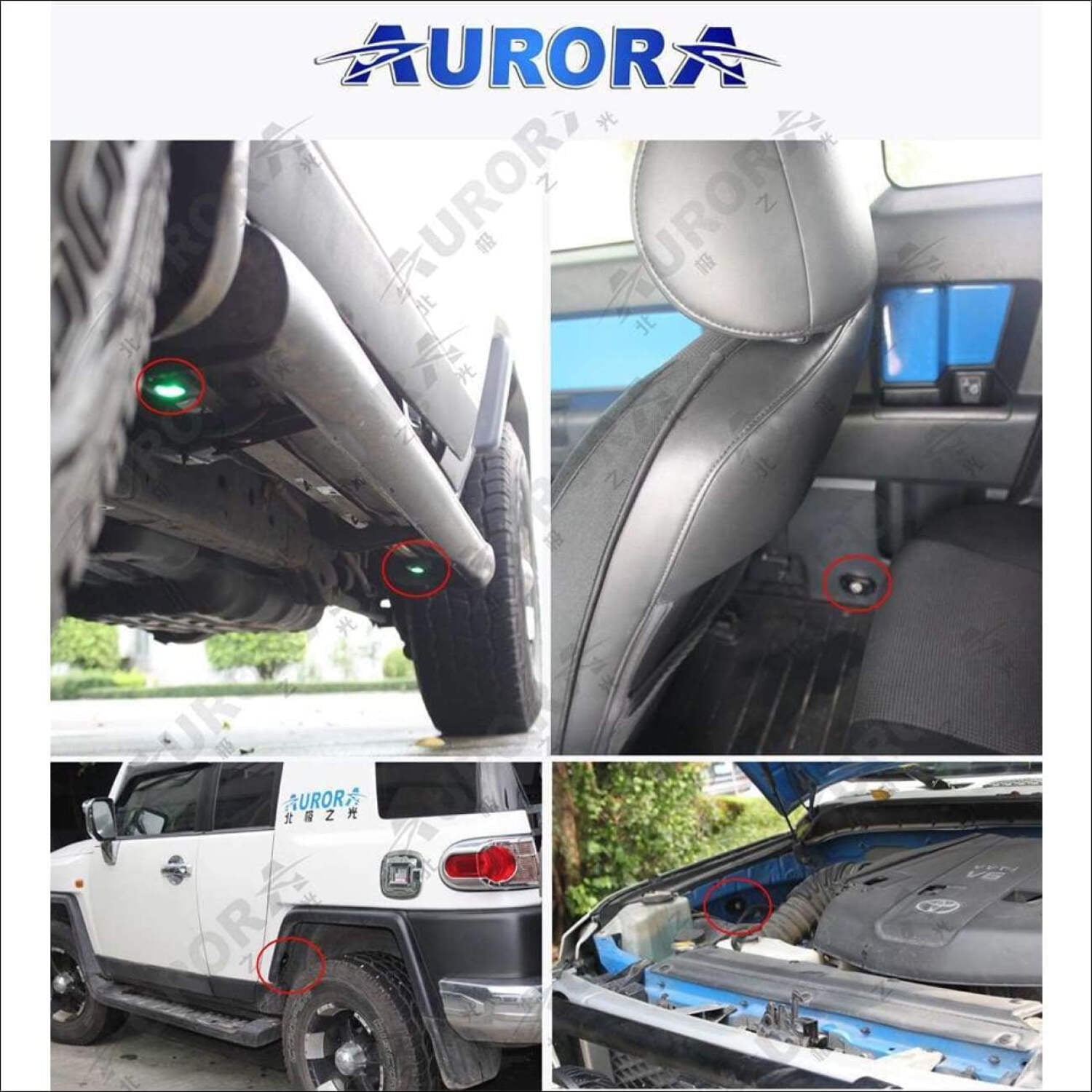 Aurora Multipurpose LED Rock Light - White Beam