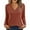 Watermelon Red, variant on WMTBSRSW Womens Casual Basic Tops Solid V Neck Blouse Fall Long Sleeve Shirts Lightweight Dressy Work T Shirts Brown X-Large
