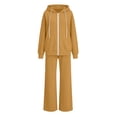 thumbnail image 5 of Chiccall Sweatsuits for Women 2 Piece Outfits Zip Up Hoodie Sweatshirt and Baggy Sweatpants Set Fall Long Sleeve Tracksuit, 5 of 9