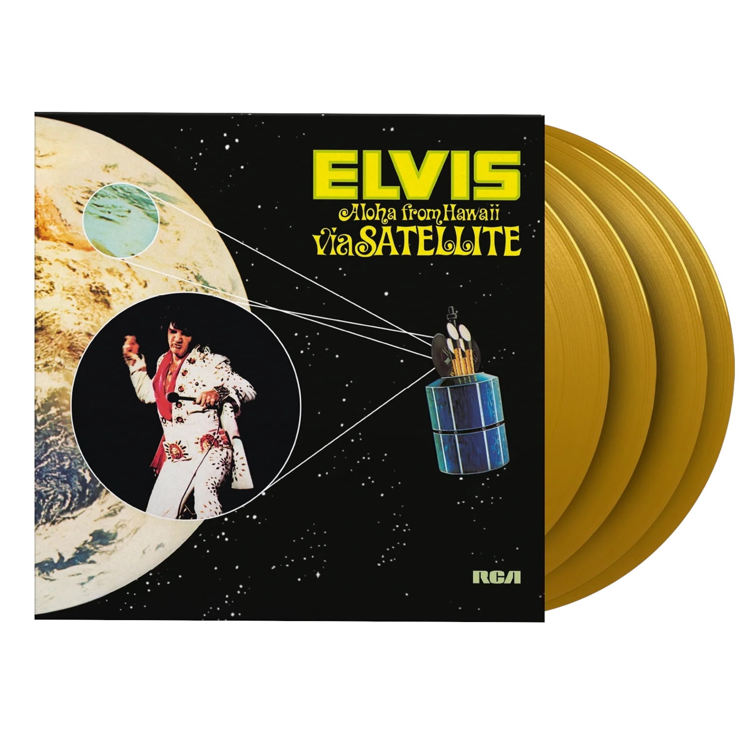 Elvis Presley - Aloha From Hawaii Via Satellite - Limited 180-Gram Yellow Colored Vinyl - Music & Performance