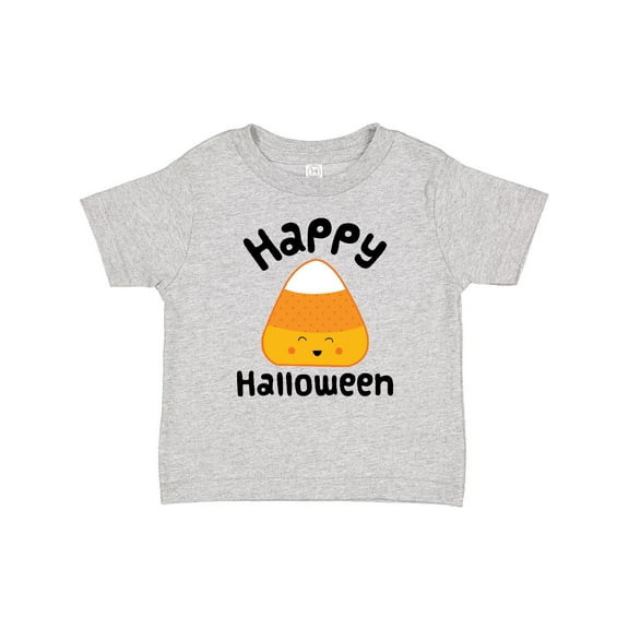 Inktastic Happy Halloween Candy Corn Boys or Girls Baby T-Shirt