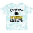thumbnail image 3 of Inktastic Congrats My Brother Graduated with Cap Boys or Girls Toddler T-Shirt, 3 of 5