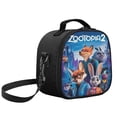 thumbnail image 2 of Anime Lunch Bag Zootopia 2 Insulated Lunch Box Leakproof Cooler Food Cartoon Lunch Containers for Work Travel and Picnic, 2 of 6