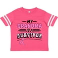 thumbnail image 3 of Inktastic My Grandma is a Survivor Breast Cancer Awareness Boys or Girls Toddler T-Shirt, 3 of 5