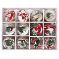 thumbnail image 2 of 12Pcs/Box 6cm Christmas Clear Plastic Ornaments Balls Christmas Fillable Tree Ornaments Plastic Christmas Hanging Ornaments Pendant Ball for Christmas Home Holiday Wedding Party Decor, 2 of 7