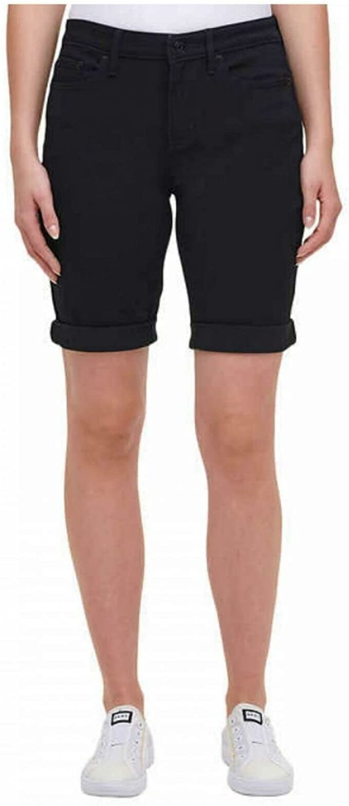 DKNY Jeans Ladies' Bermuda Short (Black, 10)