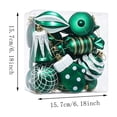 thumbnail image 2 of 2026 Christmas Indoor Home Decor Christmas Tree Hanging Ornament Box Assorted Festive Pendant Set For Xmas Home Decor, 2 of 5