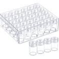 thumbnail image 5 of conteneurs De Stockage De Perle En Plastique Clair Set Avec 30 Pices Bocaux De Stockage Accessoire De Peinture De Diamant Bouteilles Transparentes, 5 of 5