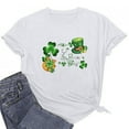 thumbnail image 1 of DPTALR Women Summer Half Sleeve Pullover Solid Color Casual Blouse Tops, 1 of 4