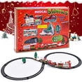 thumbnail image 5 of Esaierr 21 PCS Kid Plastic Car Toys Christmas Train Set Railway Track Electric Toys for 3+Y, 5 of 5